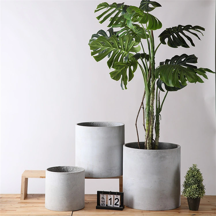 Nordic Style Bonsai Plant Tree Pot Concrete Planter Molds